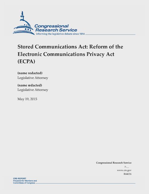 Stored Communications Act